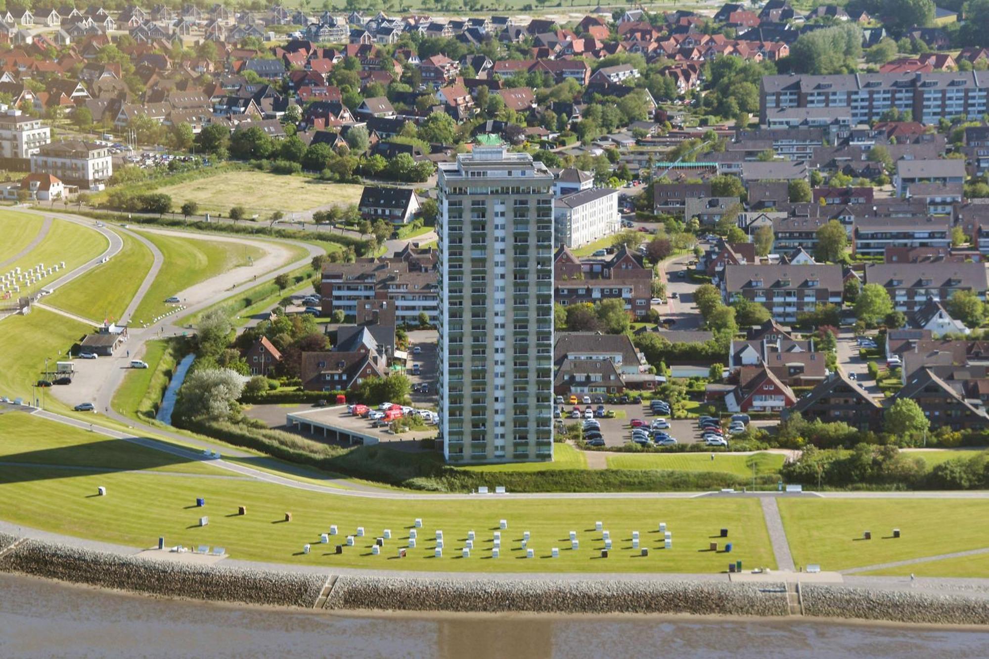 Apartment Buesumer Hochhaus Meerblick 9